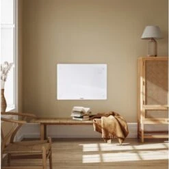 Panneau Rayonnant En Verre 1500W - 18m2 – Commande Manuelle Et Wi-Fi – Thermostat Réglable Et Minuterie - Blanc -Atlantic Magasin 68599995 3