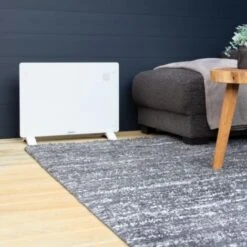 Panneau Rayonnant En Verre 1500W - 18m2 – Commande Manuelle Et Wi-Fi – Thermostat Réglable Et Minuterie - Blanc -Atlantic Magasin 68599995 4