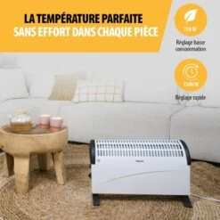 Radiateur Convecteur Tristar KA-5911 � 1 500 W 5 Radiateur Convecteur Tristar KA-5911 � 1 500 W -Atlantic Magasin 69247085 3