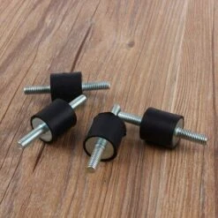 Déstockage 4pcs Montage D'Isolateur De Caoutchouc Anti-vibration Supports D'Isolant Anti-vibration M6 20 X 20 Monte L'Amortisseur Avec Vis -Atlantic Magasin 69253561 4