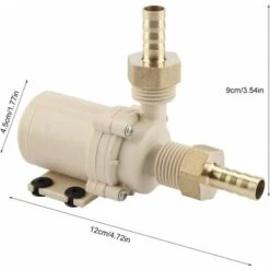 ZXPASRA Pompe à Eau Solaire De CC 12V, Pompe De Circulation D'eau Chaude/de Refroidissement 7 ZXPASRA Pompe à Eau Solaire De CC 12V, Pompe De Circulation D'eau Chaude/de Refroidissement -Atlantic Magasin 69756564 3