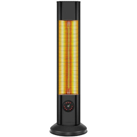 Chauffage Halogène 2000W Avec Télécommande 1 Chauffage Halogène 2000W Avec Télécommande