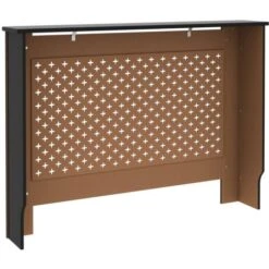 Cache-radiateur | Équipement Pour Radiateur Noir 112x19x81 Cm MDF 56295 9 Cache-radiateur | Équipement Pour Radiateur Noir 112x19x81 Cm MDF 56295 -Atlantic Magasin 70591688 5