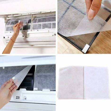 Lot De 2 Filtres à Air Pour Climatisation -Lefou Filtres Anti-poussière En Coton - Filtres à Poussière Pour La Maison Lefou 2 Lot De 2 Filtres à Air Pour Climatisation -Lefou Filtres Anti-poussière En Coton - Filtres à Poussière Pour La Maison Lefou – Image 2