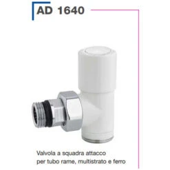 Kit Clapet Et Té De Réglage Blanc Design Pour Radiateur RCR POLETTI 5 Kit Clapet Et Té De Réglage Blanc Design Pour Radiateur RCR POLETTI -Atlantic Magasin 71208102 3