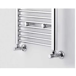 Kit Clapet Et Té De Réglage Design Chromé Pour Radiateur RCR POLETTI -Atlantic Magasin 71208213 3