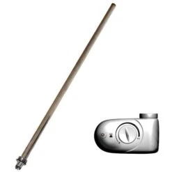 Lazzarini Hydraulic - Kit De Transformation électrique Pour Radiateur Chromé 300W