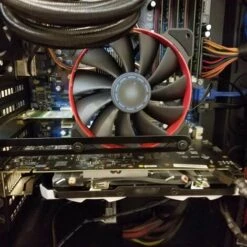 Boîtier D'ordinateur Carte Graphique Support De Refroidissement Support De Refroidissement Vertical 1 Pièces -Atlantic Magasin 71225784 5