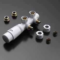 Sogood Robinet De Radiateur Thermostatique Blanc Contrôleur De Chauffage Connexion Centrale 187mm 8 Sogood Robinet De Radiateur Thermostatique Blanc Contrôleur De Chauffage Connexion Centrale 187mm -Atlantic Magasin 71431647 4