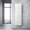 Sogood Radiateur Pour Chauffage Central 180x54cm Radiateur à Eau Chaude Panneau Monocouche Design Vertical Blanc