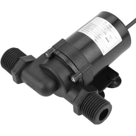 Pompe De Circulation 1300L / H, Pompe à Eau CC Sans Balais Pour Chauffe-eau Solaire 24 V / 1,2A De Bon Augure 4 Pompe De Circulation 1300L / H, Pompe à Eau CC Sans Balais Pour Chauffe-eau Solaire 24 V / 1,2A De Bon Augure – Image 4