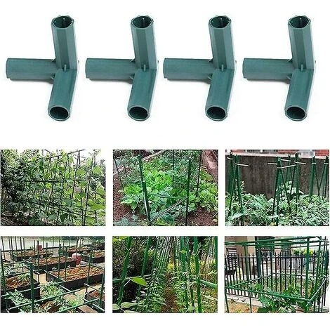 Frame Connector,8 Pieces Greenhouse Frame Construction,Pvc Connectors,Durable,Suitable For 16mm Diameter Greenhouse Frames,Pipes,Water Pipes,Furniture(3 Way,4 Way) 5 Frame Connector,8 Pieces Greenhouse Frame Construction,Pvc Connectors,Durable,Suitable For 16mm Diameter Greenhouse Frames,Pipes,Water Pipes,Furniture(3 Way,4 Way) – Image 5