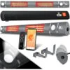 KESSER® Chauffage à Infrarouge 3 000 W IR-Gastro-Bar Chauffage Radiant De Terrasse Avec Application WiFi Et Télécommande, Avec Housse De Protection Chauffage à Infrarouge Chauffage à Quartz, Gris