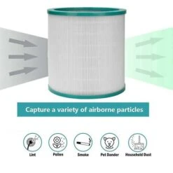 Lot De 2 Filtres Pour Modèles Dyson Pure Cool Link Tp01, Tp02, Tp03, Bp01 -Atlantic Magasin 73749637 3