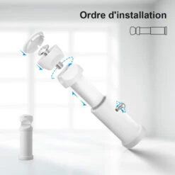 Heilmetz Support De Montage Pour Radiateur Salle De Bain Support Mur Kit De Montage Blanc -Atlantic Magasin 74445522 4