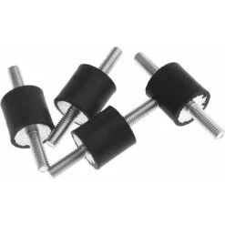 4pcs M6 20x20mm Double Extrémités Vis Absorbeur Anti Vibration Isolateur En Caoutchouc Bobine Montages Bateau Voiture Silencieux Bloc Damper 7 4pcs M6 20x20mm Double Extrémités Vis Absorbeur Anti Vibration Isolateur En Caoutchouc Bobine Montages Bateau Voiture Silencieux Bloc Damper -Atlantic Magasin 74519867 3
