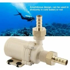 MSBD Pompe à Eau Solaire De CC 12V, Pompe De Circulation D'eau Chaude/de Refroidissement 9 MSBD Pompe à Eau Solaire De CC 12V, Pompe De Circulation D'eau Chaude/de Refroidissement -Atlantic Magasin 74624557 5