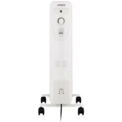 Radiateur électrique Bain D'huile 1500W OCEANIC - 3 Puissances - 7 éléments - Blanc - Mobile -Atlantic Magasin 74724306 3
