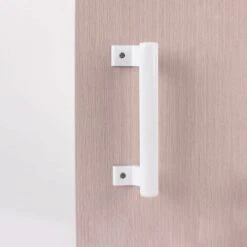 Poignée De Porte Coulissante En Alliage D'aluminium Poignée De Porte D'armoire De Salle De Bain Porte De Rangement Poignée De Porte De Jardin Poignée De Porte D'armoire (blanc) -Atlantic Magasin 75084483 5