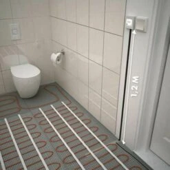 Plancher Chauffant électrique 160 W/m² Sous Carrelage 70 à 2600 W : L 0,90 M X L 0,50 M - 70 W -Atlantic Magasin 75336897 5