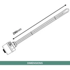 Résistance électrique Avec Thermostat 2 KW - 230V -Atlantic Magasin 75337012 4