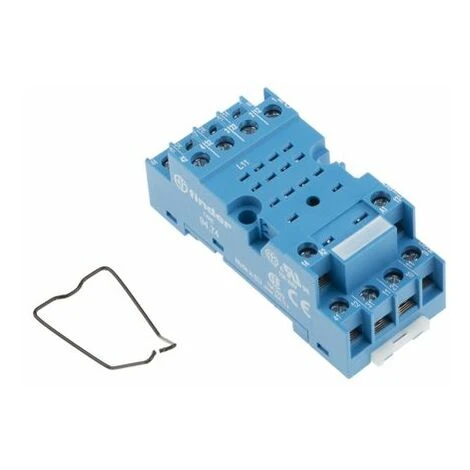 Support Relais Finder Série 94 14 Contacts, Rail DIN, Montage Panneau, 250V C.a., Pour Relais Série 55.34 ( Prix Pour 1 ) 1 Support Relais Finder Série 94 14 Contacts, Rail DIN, Montage Panneau, 250V C.a., Pour Relais Série 55.34 ( Prix Pour 1 )