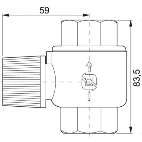 Clapet Anti-thermosiphon - 26X34 - Watts Industries 2 Clapet Anti-thermosiphon - 26X34 - Watts Industries – Image 2
