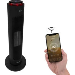 VONROC Luxueuse Tour Soufflante - 2000W - Wi-Fi - Céramique Avec Télécommande 9 VONROC Luxueuse Tour Soufflante - 2000W - Wi-Fi - Céramique Avec Télécommande -Atlantic Magasin 76412558 5