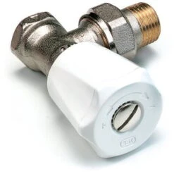 COMAP Robinet Manuel équerre à Simple Réglage Pour Radiateur - Equerre 3/8 - EuroSar - 418503