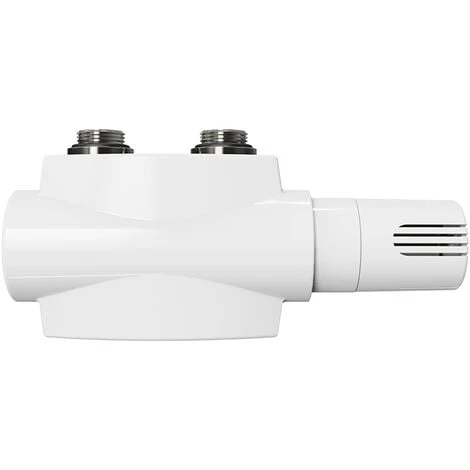 Heilmetz Set De Robinetterie Multiblock Pour Radiateurs Raccord Avec Thermostat Avec Couvercle Angle Et Passage Forme Blanche 1 Heilmetz Set De Robinetterie Multiblock Pour Radiateurs Raccord Avec Thermostat Avec Couvercle Angle Et Passage Forme Blanche