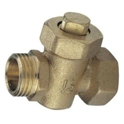 Robinet De Vidange à Boisseau Fermé Sans Bouchon MF 1/2'' - SOMATHERM - 3693-15