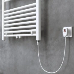 Sogood Résistance Pour Radiateur Blanc Élément Chauffant Pour Sèche-Serviette De Salle De Bain 600W Avec Interrupteur 7 Sogood Résistance Pour Radiateur Blanc Élément Chauffant Pour Sèche-Serviette De Salle De Bain 600W Avec Interrupteur -Atlantic Magasin 76994186 3