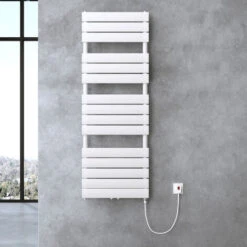 Sogood Résistance Pour Radiateur Blanc Élément Chauffant Pour Sèche-Serviette De Salle De Bain 800W Avec Interrupteur -Atlantic Magasin 76994188 4