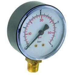 Manomètre ABS Vertical D63 0/4bar G1/4'