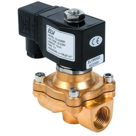 Electrovanne Bronze 1/2'' NF Action Directe 1 Electrovanne Bronze 1/2'' NF Action Directe