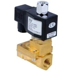 Electrovanne Bronze 1/2'' NO Action Indirecte