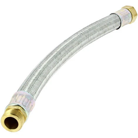 Flexible Chauffage Inox DN26 Mâle 1 Femelle 1- 500mm 1 Flexible Chauffage Inox DN26 Mâle 1 Femelle 1- 500mm