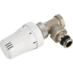 Robinet De Radiateur Thermostatique équerre 12x17. NOYON & THIEBAULT