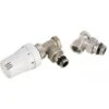 Kit Robinet De Radiateur Thermostatique équerre 15x21 + Coude De Réglage 15x21 NOYON & THIEBAULT