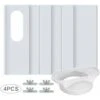 Adaptateur De Plaque De Kit De Fentre Raccords De Tuyau Dchappement De Climatiseur Mobile