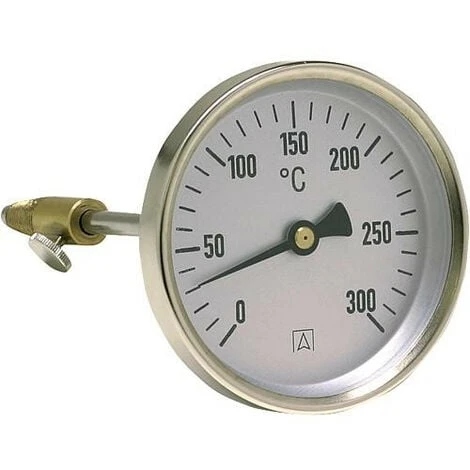 Thermomètre Gaz De Fumée RT 80 0/300°C - Longueur Sonde 150 Mm 1 Thermomètre Gaz De Fumée RT 80 0/300°C - Longueur Sonde 150 Mm
