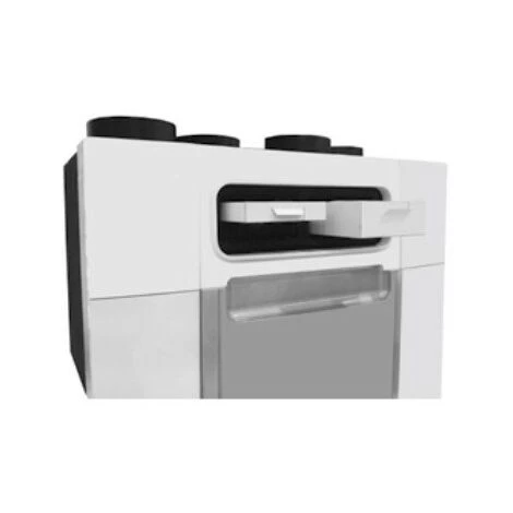 VMC Double Flux DOMEO 210 FL - 18W-Th-C - 27dB(A) - 4 Sanitaires 2 VMC Double Flux DOMEO 210 FL - 18W-Th-C - 27dB(A) - 4 Sanitaires – Image 2