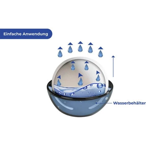 Saturateur Radiateur, Humidificateur D'air En Céramique, Rondo WENKO 2 Saturateur Radiateur, Humidificateur D'air En Céramique, Rondo WENKO – Image 2