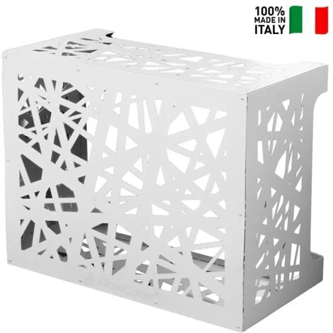 Housse Moderne Pour Unité Extérieure De Climatiseur Artist Couleur: Blanc 3 Housse Moderne Pour Unité Extérieure De Climatiseur Artist Couleur: Blanc – Image 3