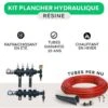 Kit Plancher Chauffant Hydraulique 30 M² Collecteur Résine - Tube PER Nu