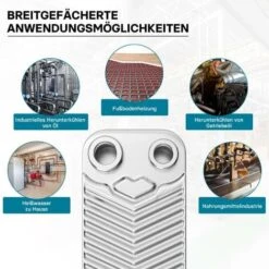 Hrale Échangeur De Chaleur Thermique Inox 60 Plaques Max. 130 KW Eau Solaire -Atlantic Magasin 808208 5