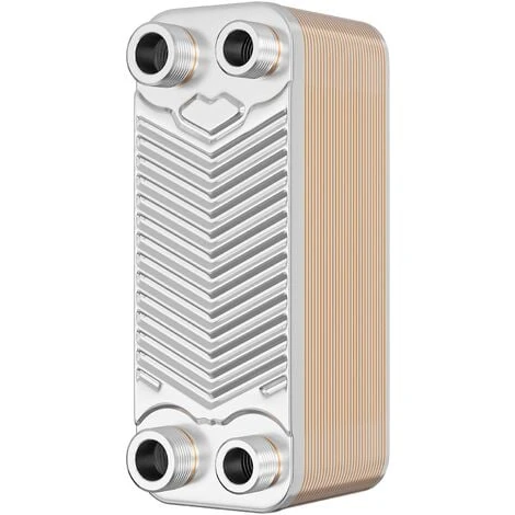 Hrale Échangeur De Chaleur Thermique Inox 30 Plaques Max. 66 KW Eau Solaire 1 Hrale Échangeur De Chaleur Thermique Inox 30 Plaques Max. 66 KW Eau Solaire
