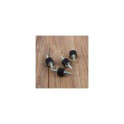 4pcs M6 Supports D'Isolation En Caoutchouc Anti-vibrations Montage D'Isolateur Amortisseur De Pompe à Compresseur D'Air Avec Vis 20 X 15 5 4pcs M6 Supports D'Isolation En Caoutchouc Anti-vibrations Montage D'Isolateur Amortisseur De Pompe à Compresseur D'Air Avec Vis 20 X 15 -Atlantic Magasin 81067773 2
