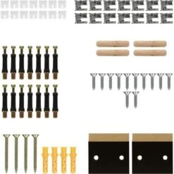 Cache-radiateur Motif Nid D'abeille Habillage En MDF Anthracite 78x19x82 Cm -Atlantic Magasin 81220970 4