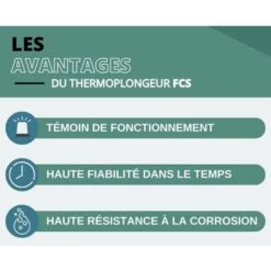 Résistance Thermoplongeur 2 KW Ballon Solaire ECS Et Tampon -Atlantic Magasin 81315284 3